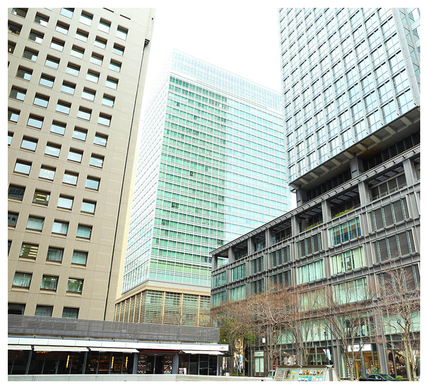 東京海上日動火災保険のインタビュー風景